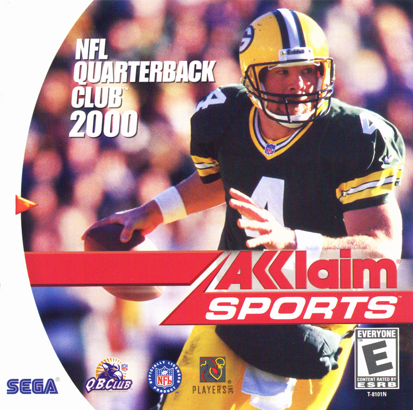 NFL Quarterback Club 2000 box art for Sega Dreamcast